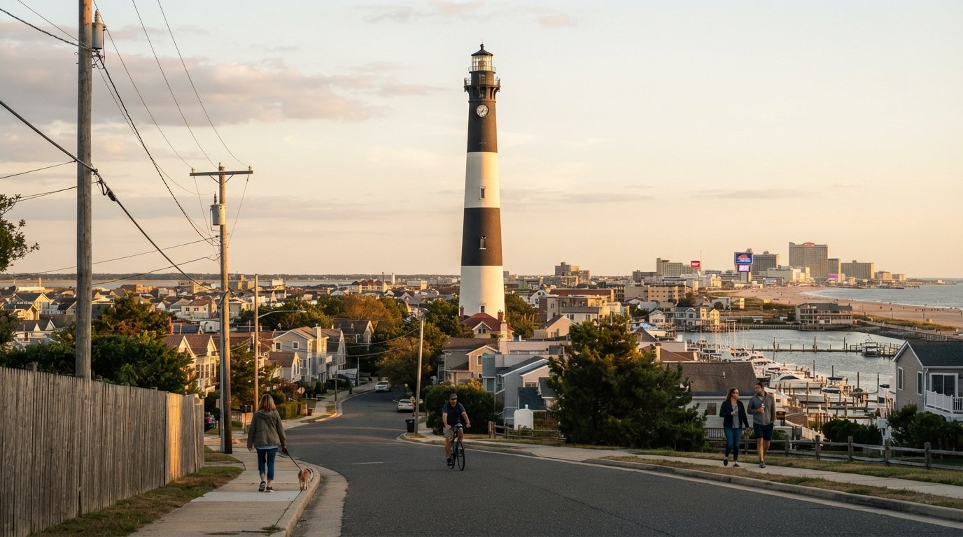 The Inlet, Atlantic City: lighthouse air, back-bay water and the city’s quiet north end