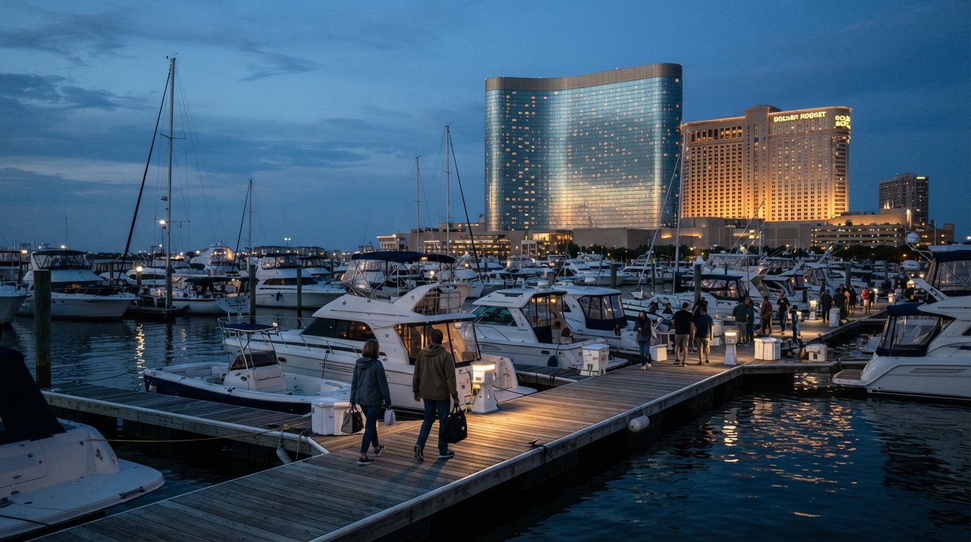 Marina District, Atlantic City: Hvor nattelivet flytter sig væk fra Boardwalk